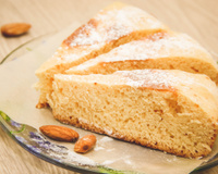 Gâteau aux amandes vegan