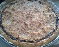 Tarte au chocolat kiwi facon crumble