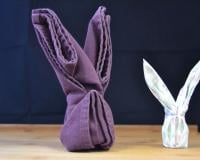 Pliage de serviette Lapin