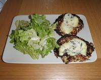 Ce déguste sur un lit de salade verte ou en accompagnement d'un plat chaud (viande)