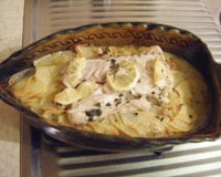 Queue de cabillaud au four