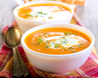 Soupe au potiron light