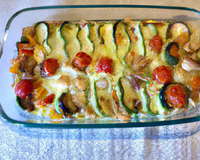 Gratin de légumes cuits