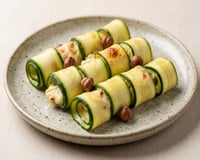 Prêts en 10 minutes et sans allumer le four : ces roulés frais aux courgettes vont voler la vedette à vos apéros d'été