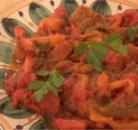 Chakchouka ou Salade de poivrons grillés et tomates