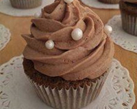 Cupcakes sésame noir et chocolat