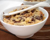 Crumble de poires au chocolat rapide