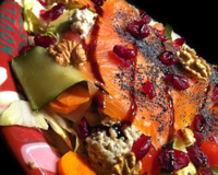 Detox salade : Avocat, Saumon & Cranberries !