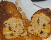 Cake abricot chocolat