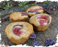 Muffins figues & huile d'olive (sans beurre )
