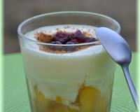 Un petit dessert d'été.... Bien frais et assez léger....