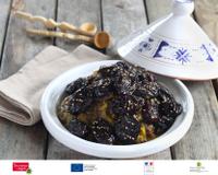 Un tajine aux saveurs acidulées grâce aux pruneaux. On adore. 