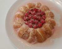 Charlotte framboises et citron vert