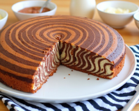 Gâteau tigré ou zebré