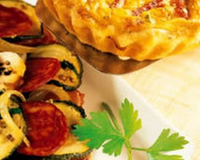 Quiche aux allumettes de jambon cuit