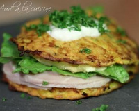 Burgers oranges aux carottes et à la Tomme de Savoie