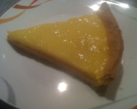 Tarte citron-mangue