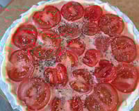 Quiche au thon et à la tomate facile