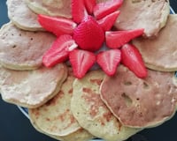 Pancakes sans gluten avec seulement 3 ingrédients