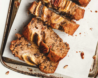 Cake à la banane (banana bread) Vegan