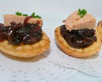 Ces mini-tartelettes sucrées/salées sont un délicieux amuse-bouche pour les fêtes de fin d'année.