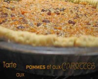 Tarte aux pommes et aux carottes