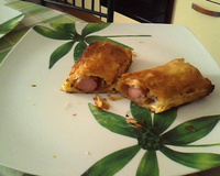 Feuilleté de hot dog express