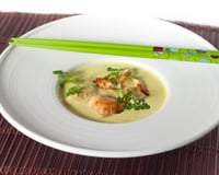 Saint-Jacques lait de coco citronnelle