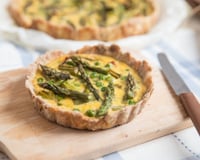 Quiche végétarienne aux asperges