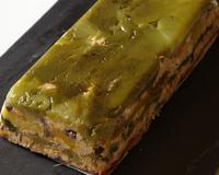 Terrine tout en fraîcheur, idéale pour une entrée raffinée ou pour un pique nique.