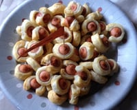 Rouleau et petites saucisses