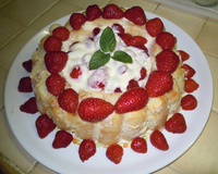 Charlottes aux fraises chantilly