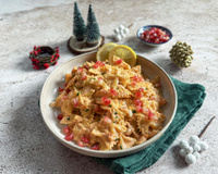 Farfalle au saumon fumé