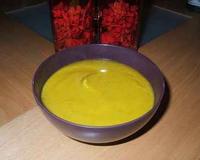 Une soupe onctueuse, tout en couleurs et en douceur...