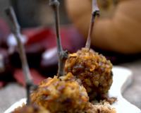 Des boulettes aux saveurs de l'automne croustillantes à l'extérieur et moelleuses à l'intérieur !