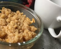 Crumble aux pommes