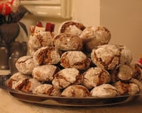 Boules au chocolat craquelées de Lili
