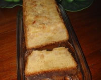 Cake aux poires caramélisées
