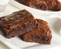 Brownie au chocolat noir