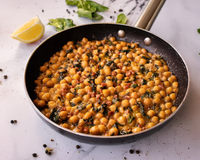 Carbonara de pois chiches : un plat équilibré et facile à faire pour la rentrée riche en protéines