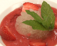 Soupe de fraise de l'Aisne