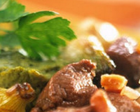 Civet de porc au vin rouge à préparer la veille