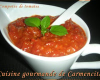 Compotée de tomates