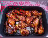 Pilons de poulet et sa sauce worcestershire