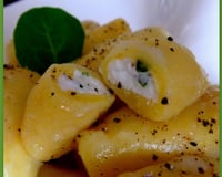 Gnocchis de pommes de terre au cœur fromagé