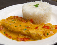 Filets de cabillaud au curry