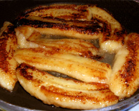 Banane flambée maison