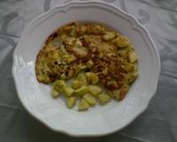 Recette très simple à faire avec simplement des oeufs et une courgette donc gains de temps, économique et délicieux.