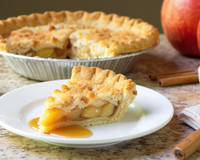 Tarte crumble aux pommes