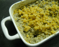 Tartinade de lentilles vertes et corail au tahin